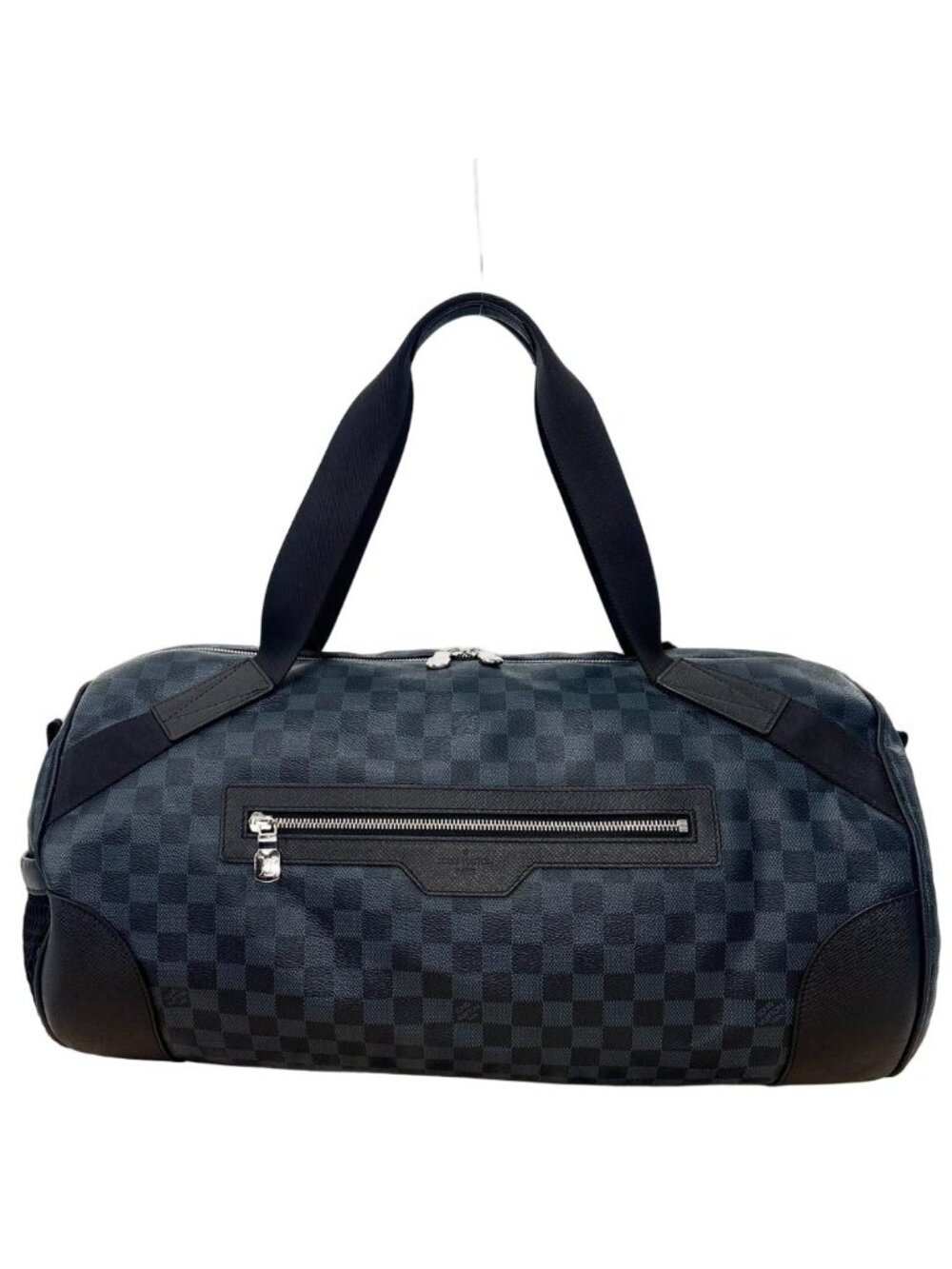 Louis Vuitton Damier Cobalt Match Point Polochon Boston Bag